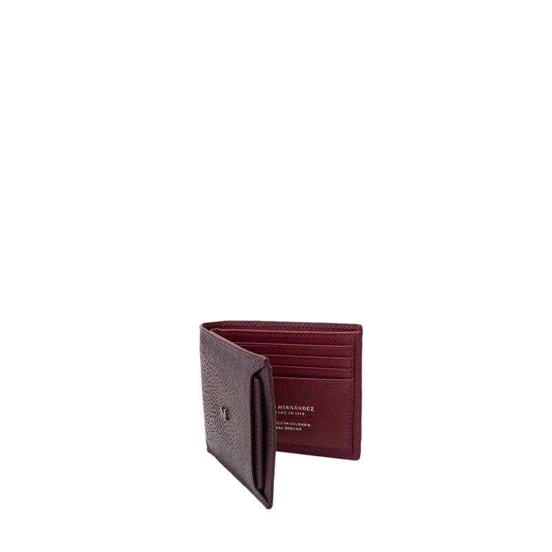 Billetera tarjetero extraible vinotinto Chicago