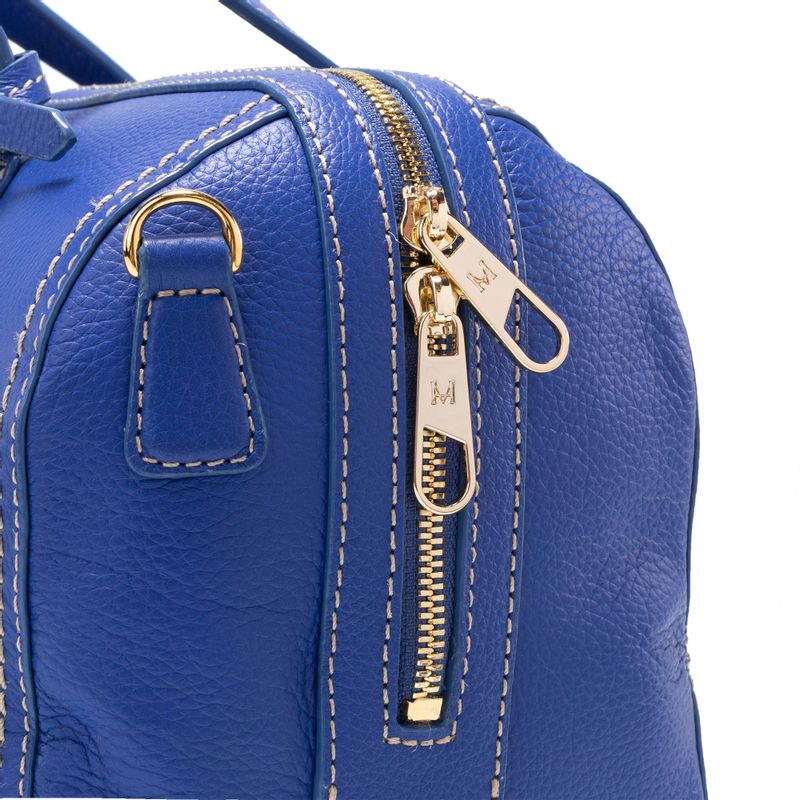Duffle mercedes azul naval abrazable