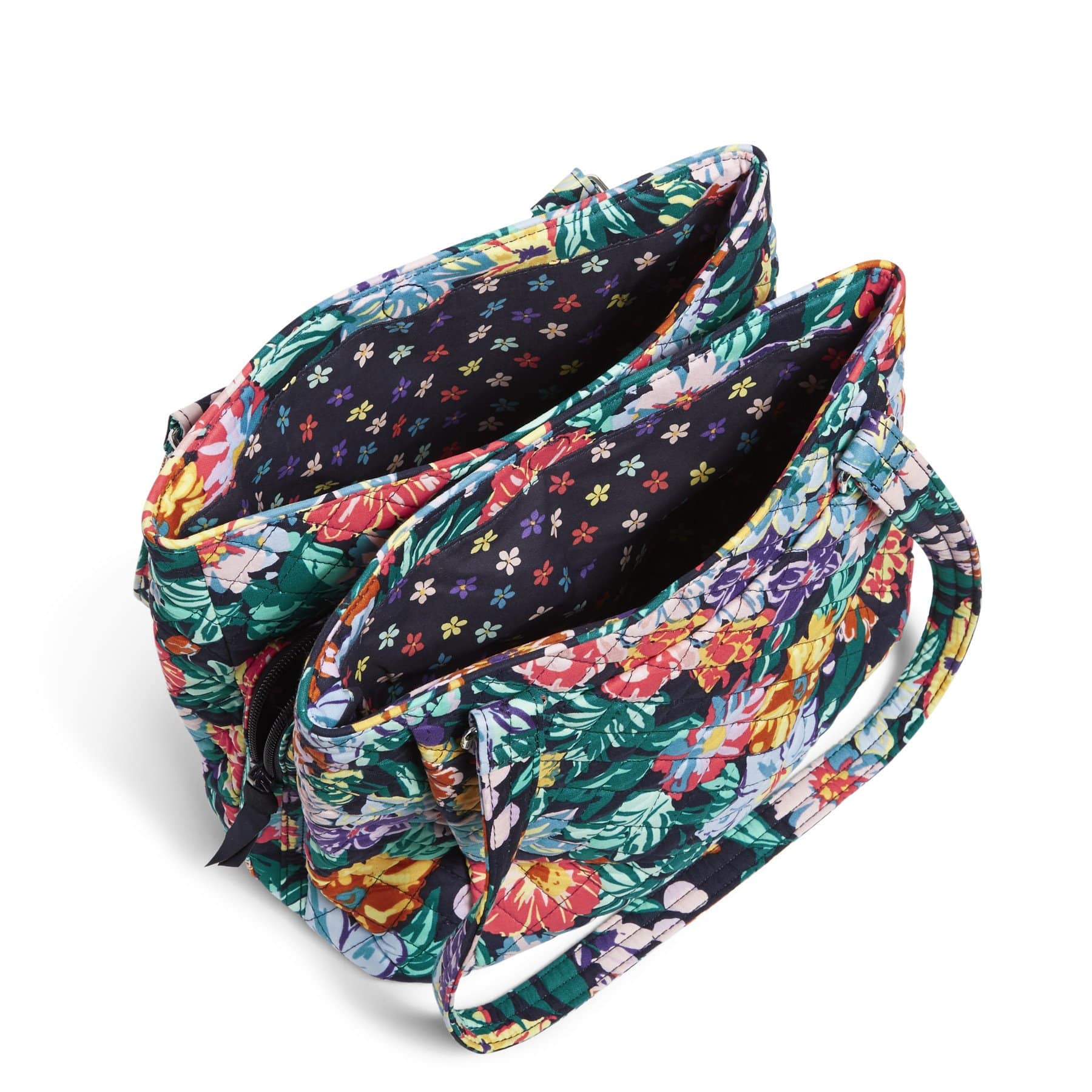 Multi-Compartment Shoulder Bag