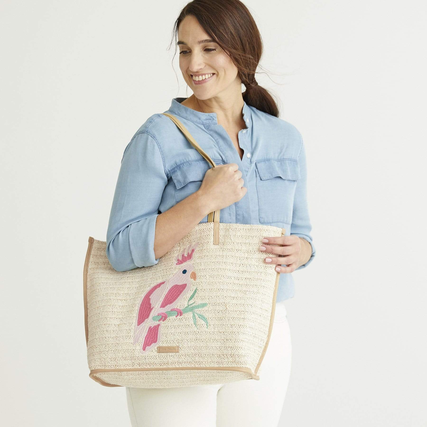 Straw Tote Bag