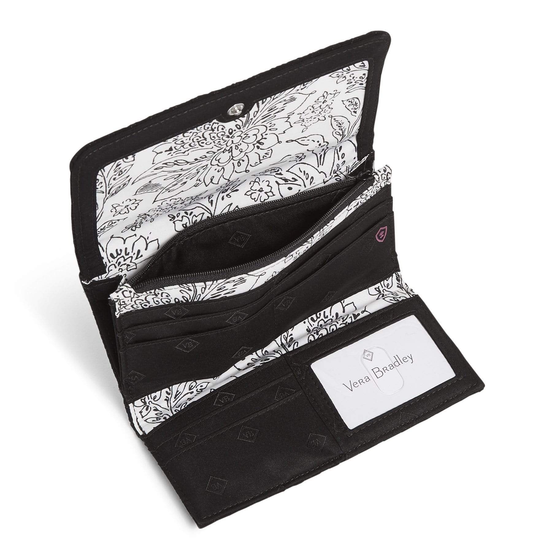 RFID Trifold Clutch Wallet