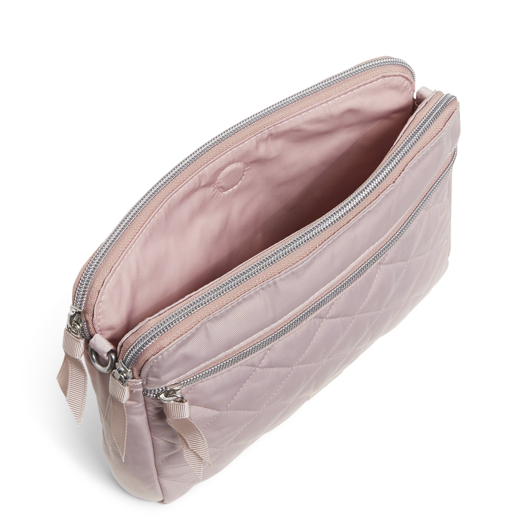 Triple Compartment Crossbody Bag