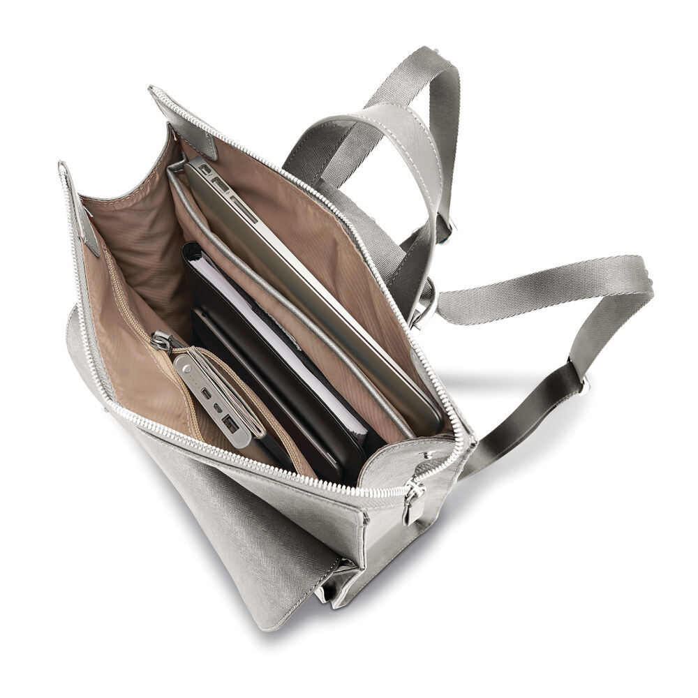 Women's Executive Leather Convertible Backpack