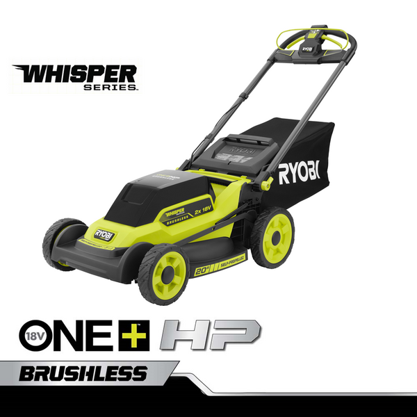 18V ONE+ HP BRUSHLESS WHISPER SERIES 20 LAWN MOWER KIT