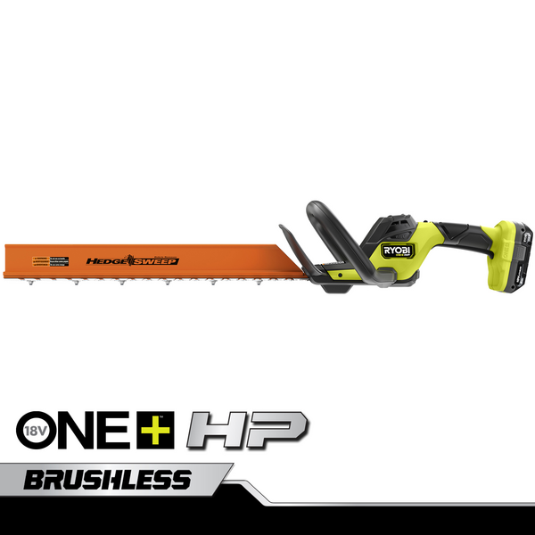 18V ONE+ HP Brushless 22 Hedge Trimmer with 2Ah Battery and Charger