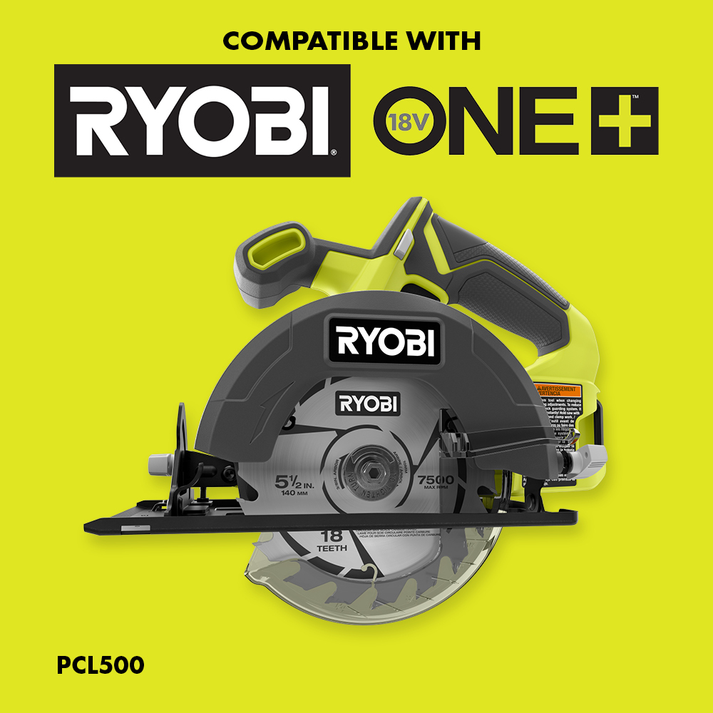 PCL500 RYOBI 18V ONE+ 5-1/2 Circular Saw Vacuum Dust Adaptor