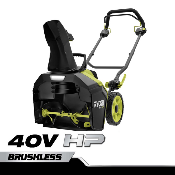 40V HP BRUSHLESS 18 SNOW BLOWER KIT