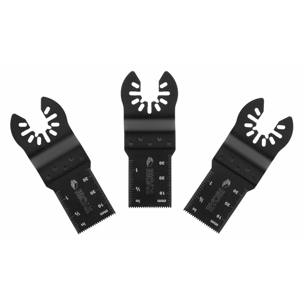 3 PC. Wood Plunge Blade Set
