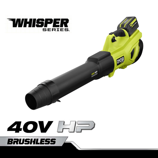 40V HP BRUSHLESS 650 CFM WHISPER SERIES BLOWER KIT