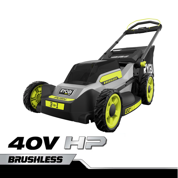 40V HP BRUSHLESS 20 PUSH LAWN MOWER KIT