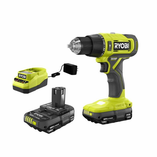 ONE+ 18V Cordless 1/2 Hammer Drill Kit