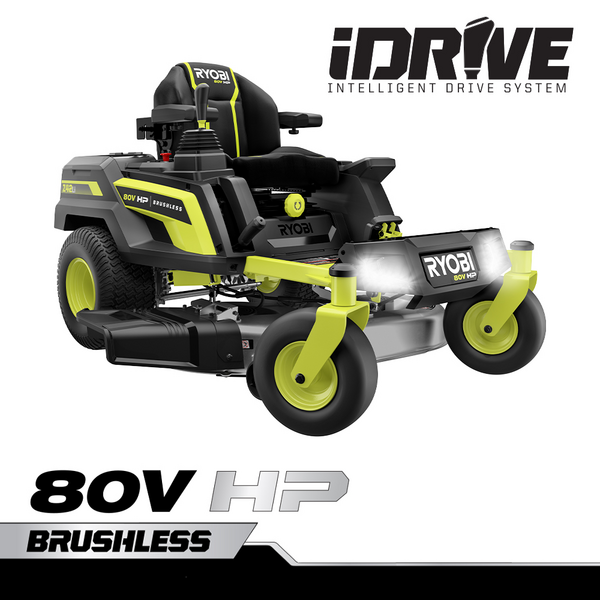 80V HP BRUSHLESS 42 LITHIUM ELECTRIC ZERO TURN RIDING MOWER