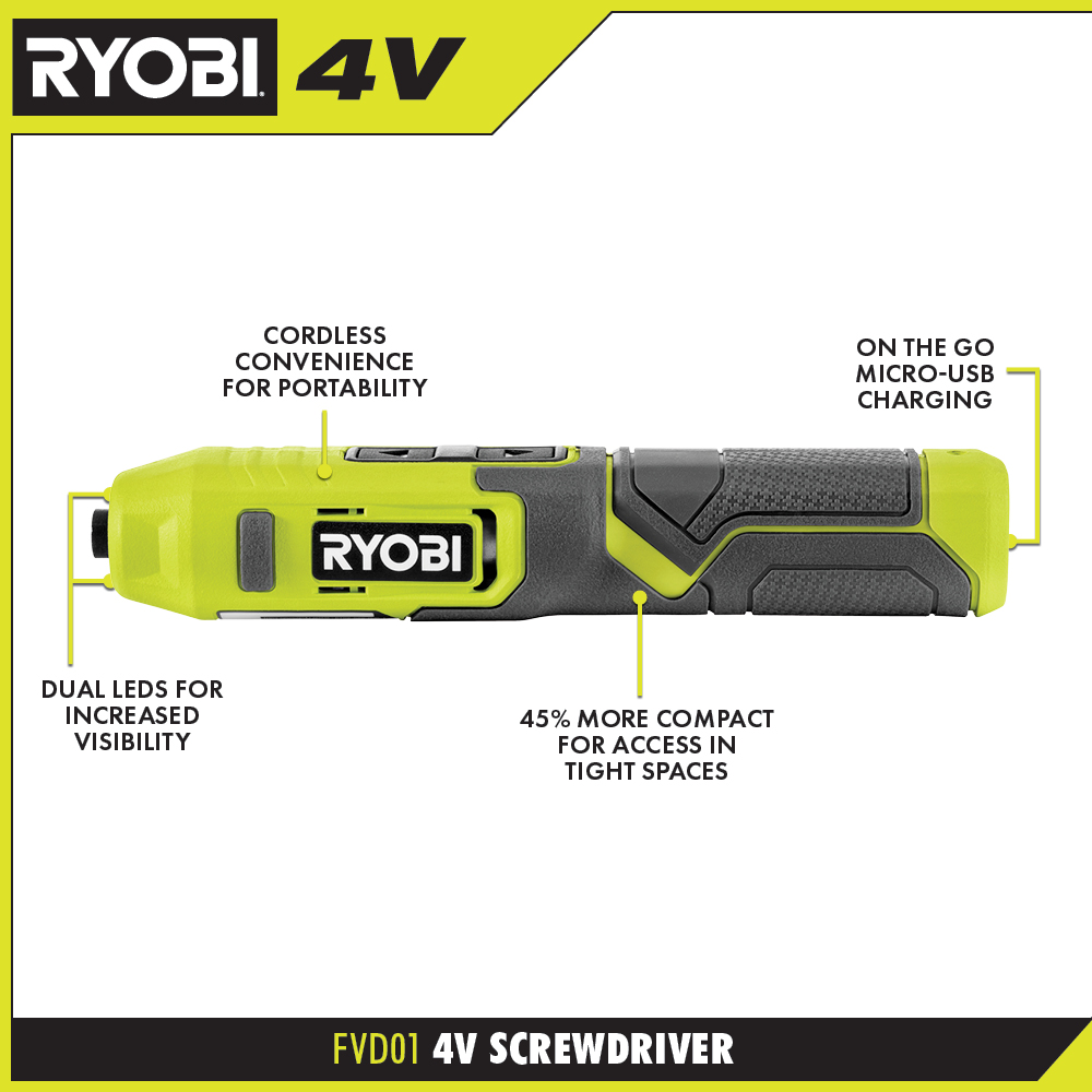4V SCREWDRIVER