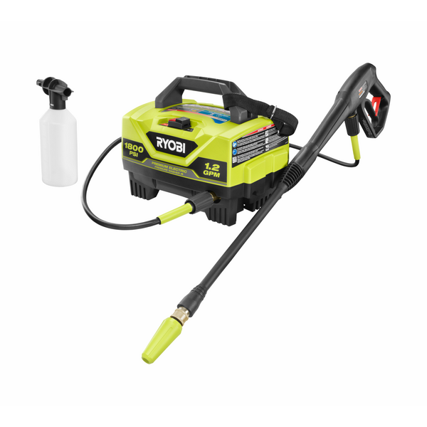 1800 PSI 1.2 GPM Electric Pressure Washer