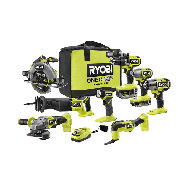 18V Brushless 8-Tool Combo Kit