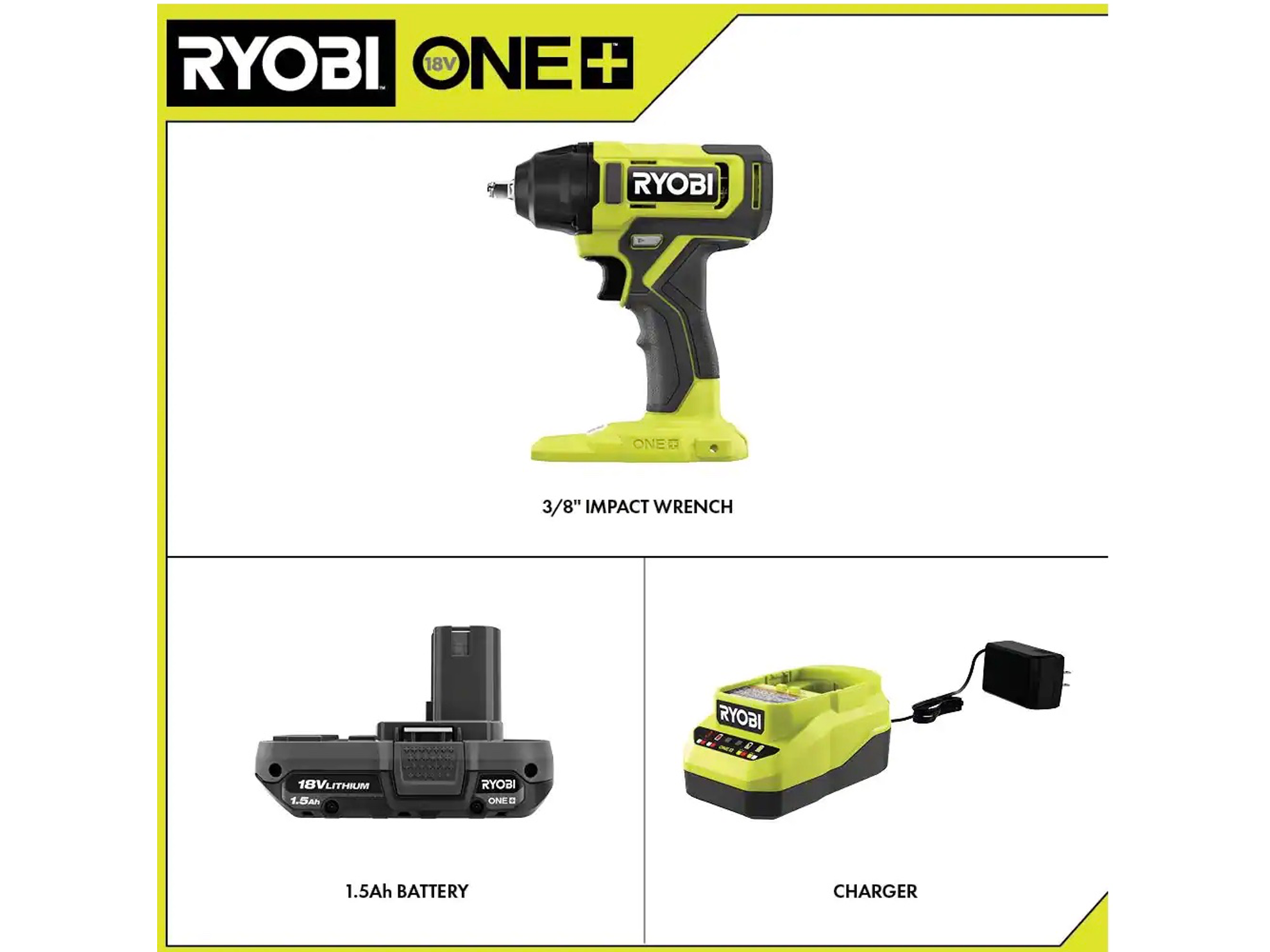 18V ONE+ 3/8 Impact Wrench Kit