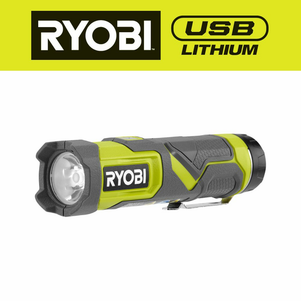 USB LITHIUM Compact LED Flashlight Kit