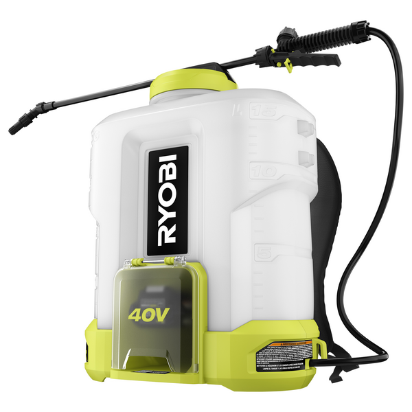 40V 4 GALLON BACKPACK CHEMICAL SPRAYER KIT