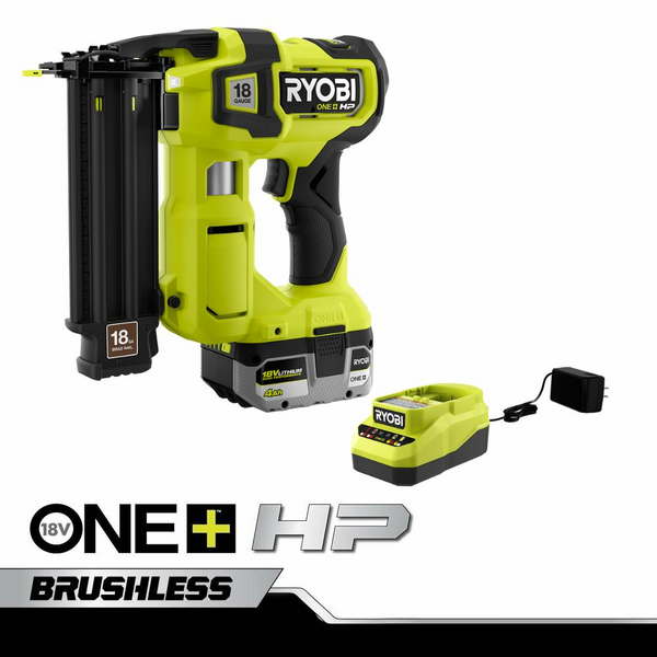 18V ONE+ HP BRUSHLESS AIRSTRIKE 18GA BRAD NAILER KIT