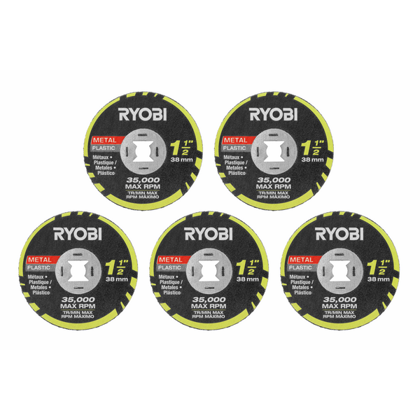 6PC. TWIST LOCK CUT-OFF WHEELS