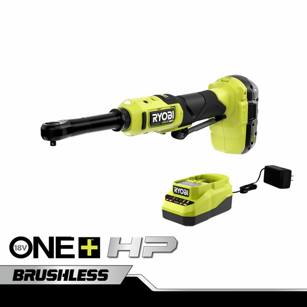 18V ONE+ HP BRUSHLESS 1/4 EXTENDED REACH RATCHET KIT