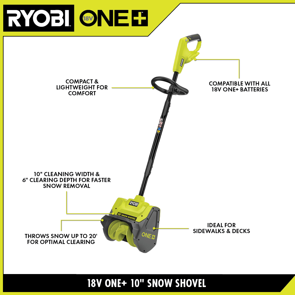 18V ONE+ 10 SNOW SHOVEL KIT