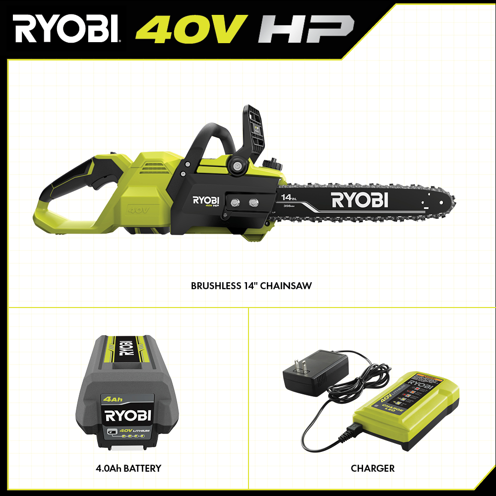 40V HP BRUSHLESS 14 CHAINSAW