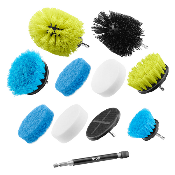 11 PC. SCRUBBER ACCESSORY KIT
