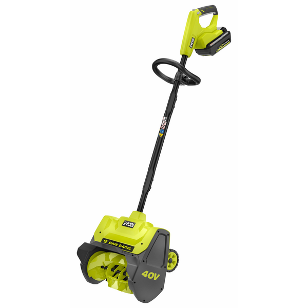 40V 12 WHEELED SNOW SHOVEL KIT