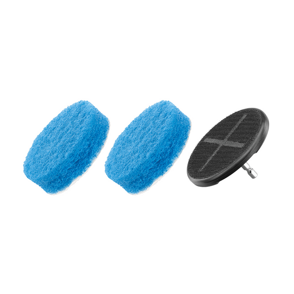 3 PC. 3.5 SCOUR PAD SCRUBBING KIT