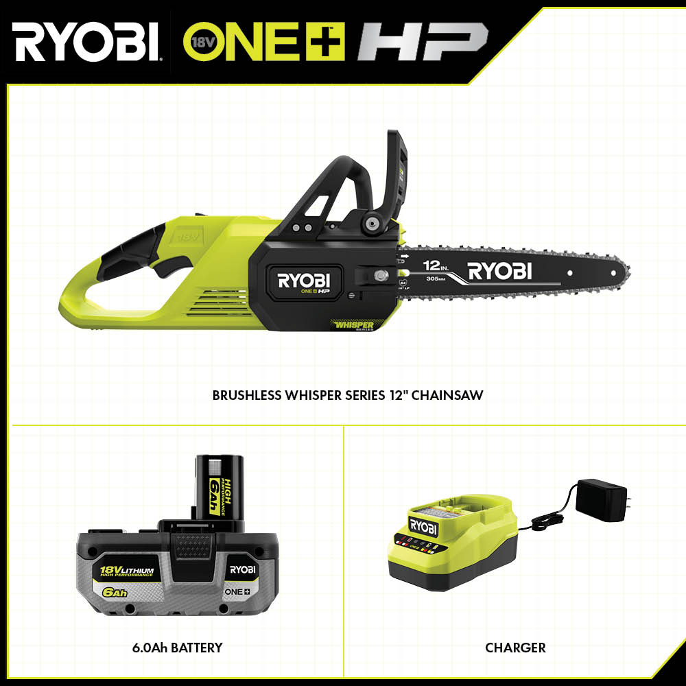 18V ONE+ HP BRUSHLESS WHISPER SERIES 12 CHAINSAW