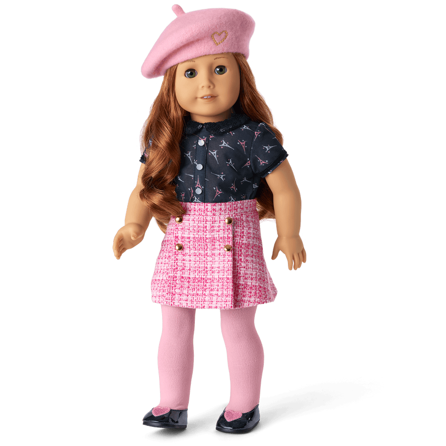 World Traveler in France & French Souvenir Set for 18-inch Dolls