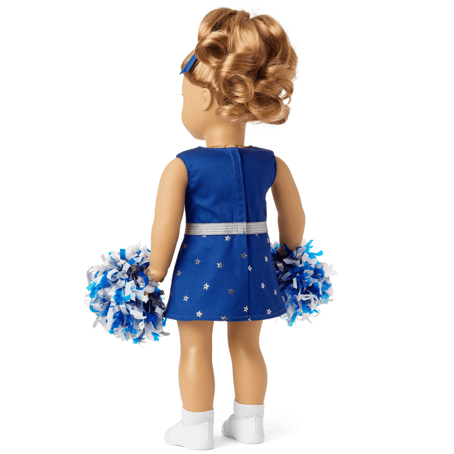 American Girl® Mighty Blue Cheerleader Outfit for 18-inch Dolls