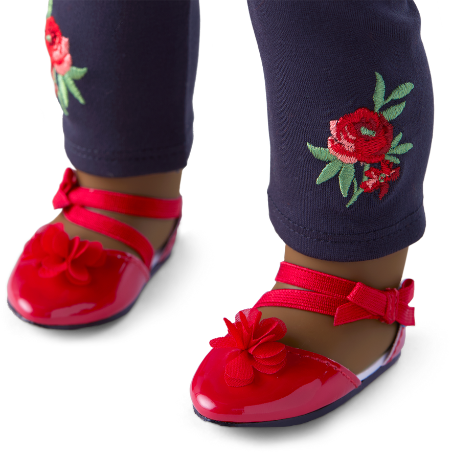 American Girl® x Janie and Jack Holiday Plaid Bundle for 18-inch Dolls