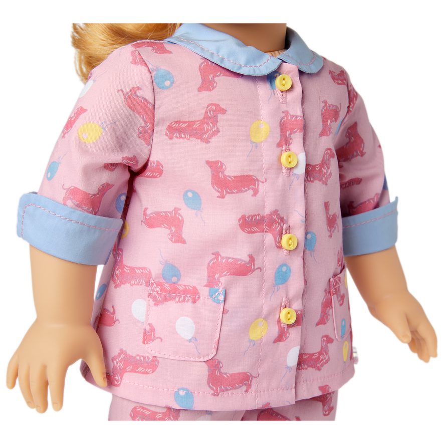 Maryellen's™ Dachshund Pajamas for 18-inch Dolls