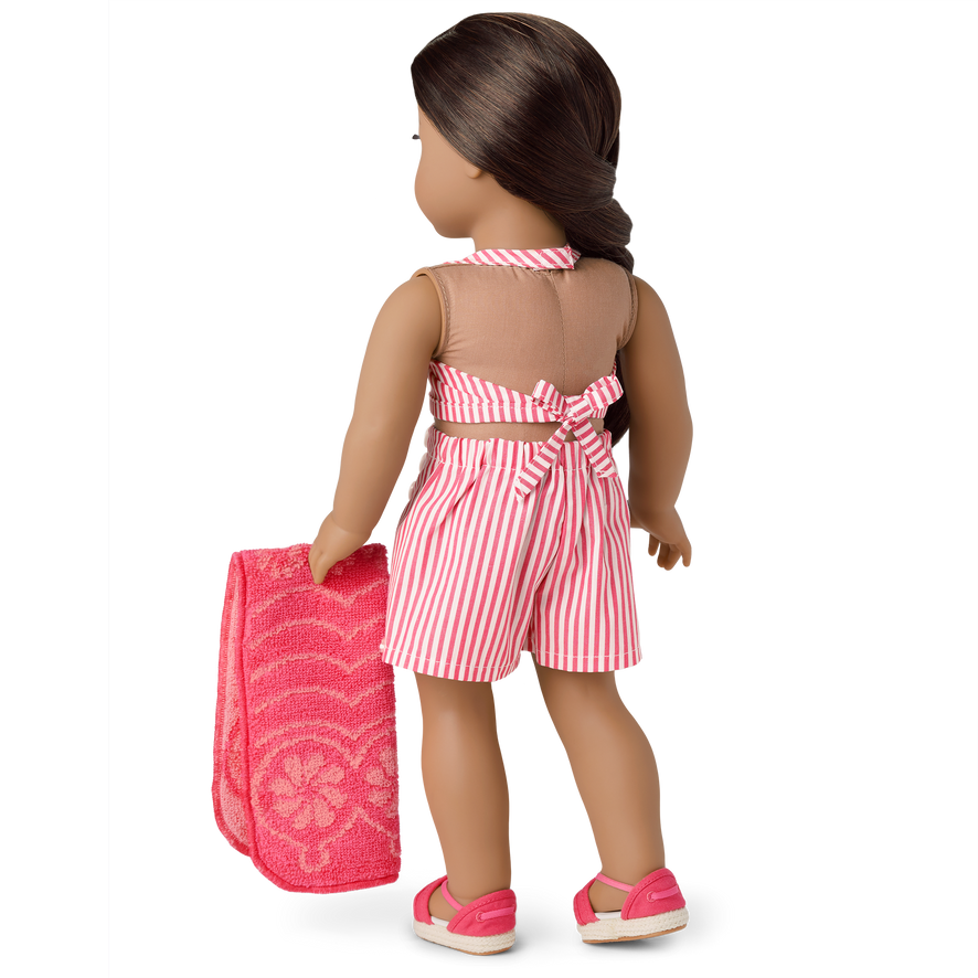 Nanea's™ Swimsuit & Beach Accessories for 18-inch Dolls