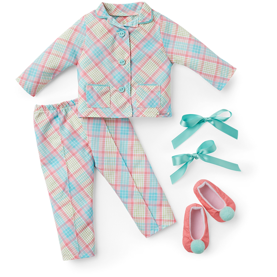 Melody's™ Plaid Pajamas for 18-inch Dolls