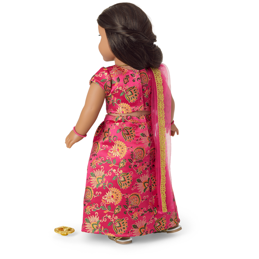 Diwali Celebration Outfit for 18-inch Dolls