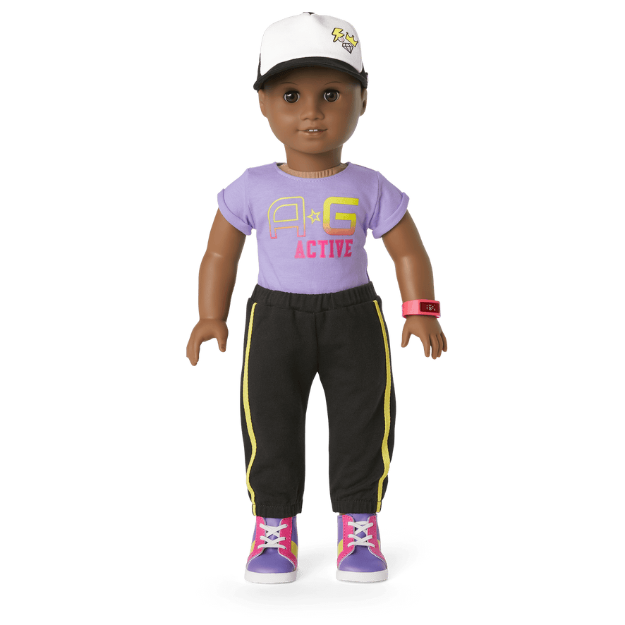 Show Your Sporty Side Outfit & Accessories for 18-inch Dolls