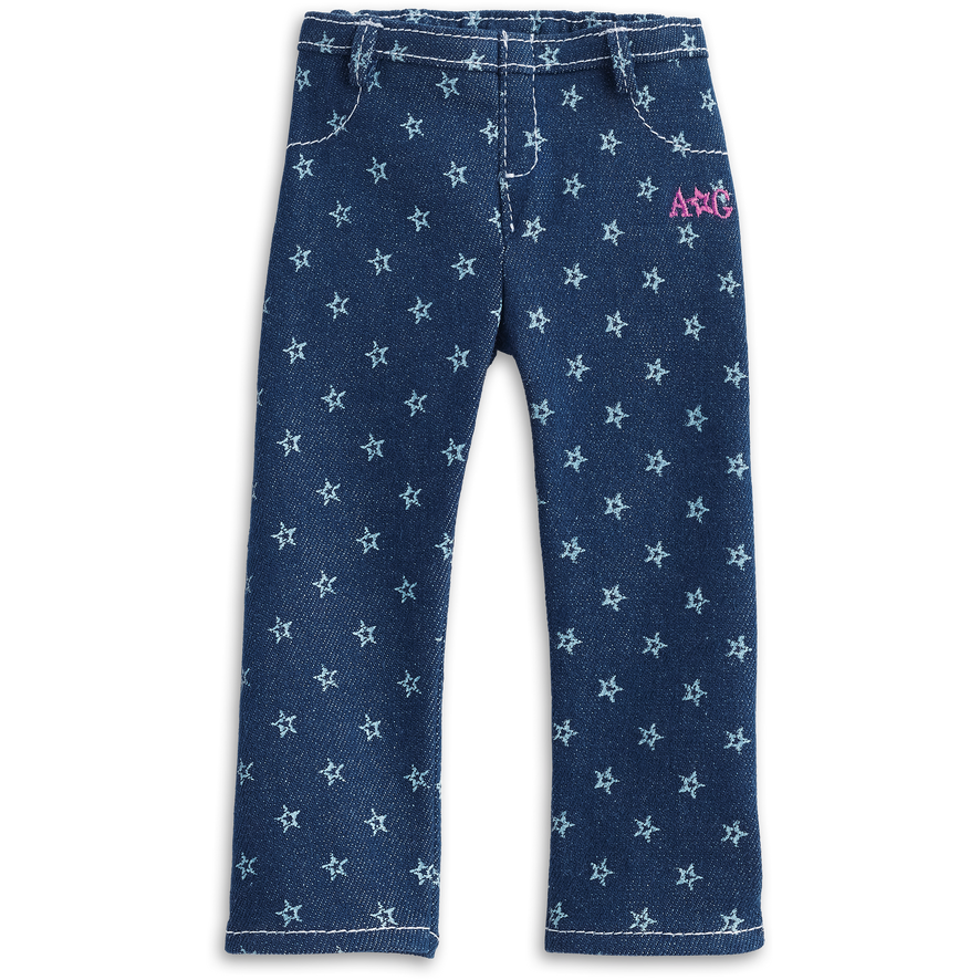 Starry Jeggings for 18-inch Dolls