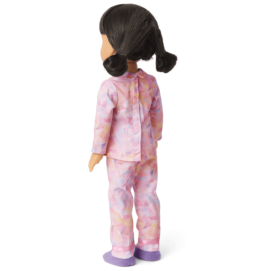 Gwynn's™ Powder Pink Pajamas for 14.5-inch Dolls