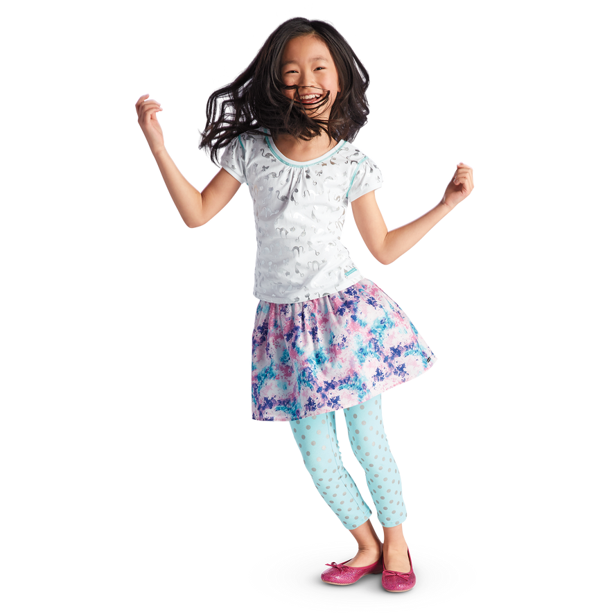 Dot Leggings for Girls