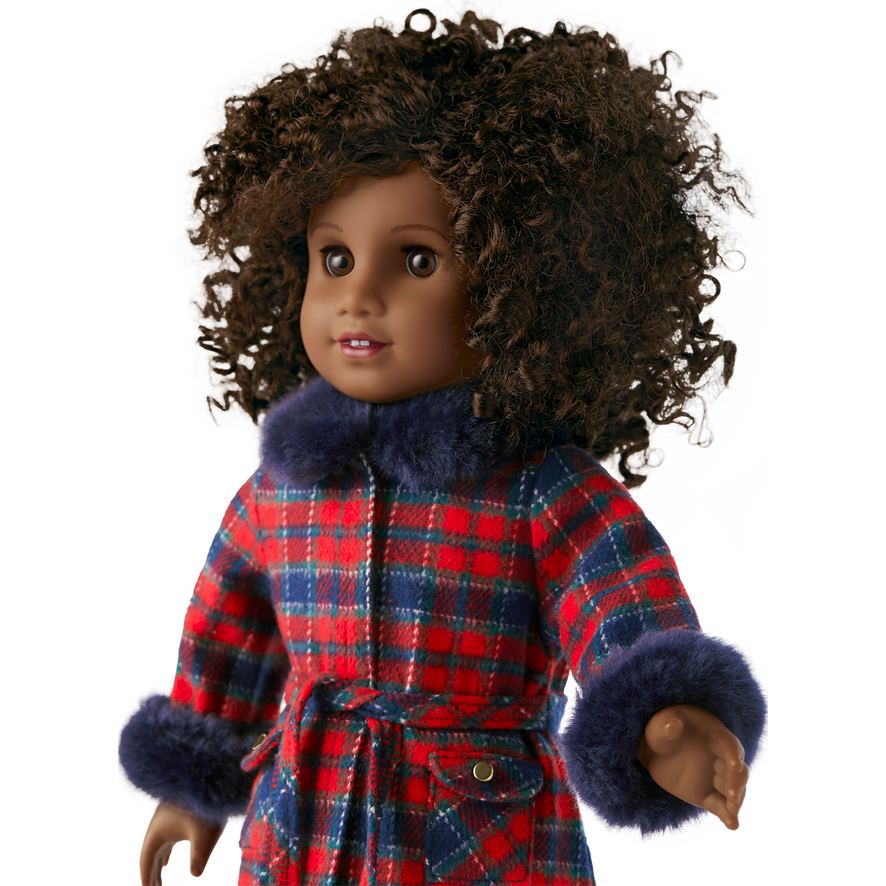 American Girl® X Janie And Jack Holiday Plaid Bundle For 18 Inch Dolls 