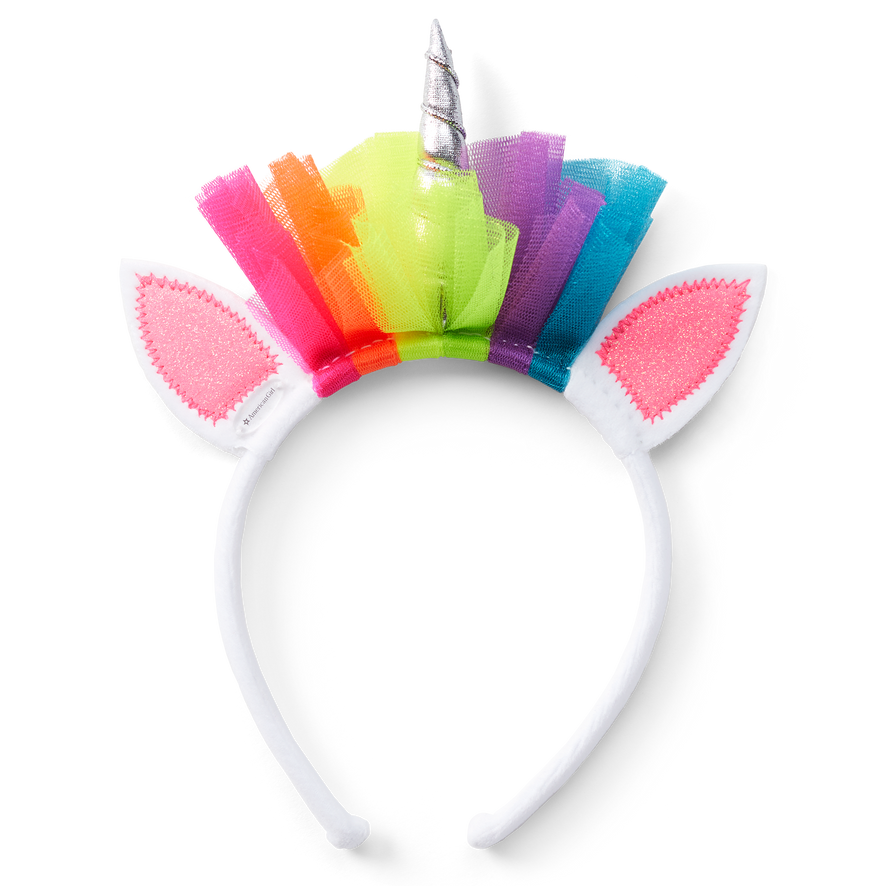Rainbow Unicorn Headband for Girls