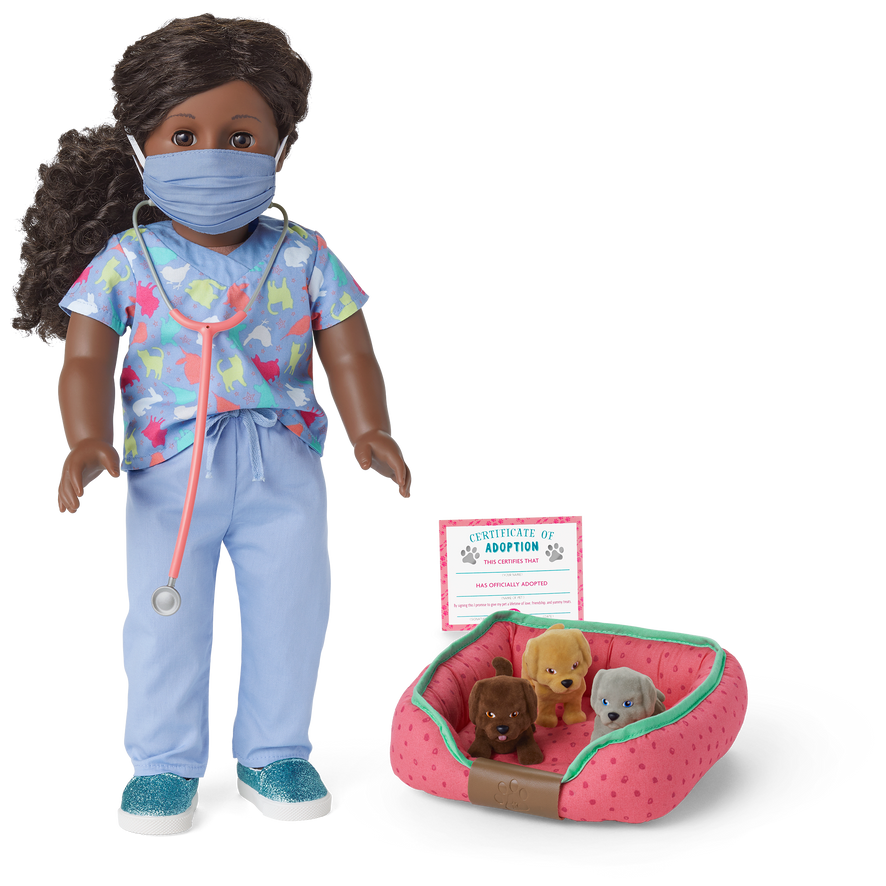 Checkup Outfit & Puppies Set