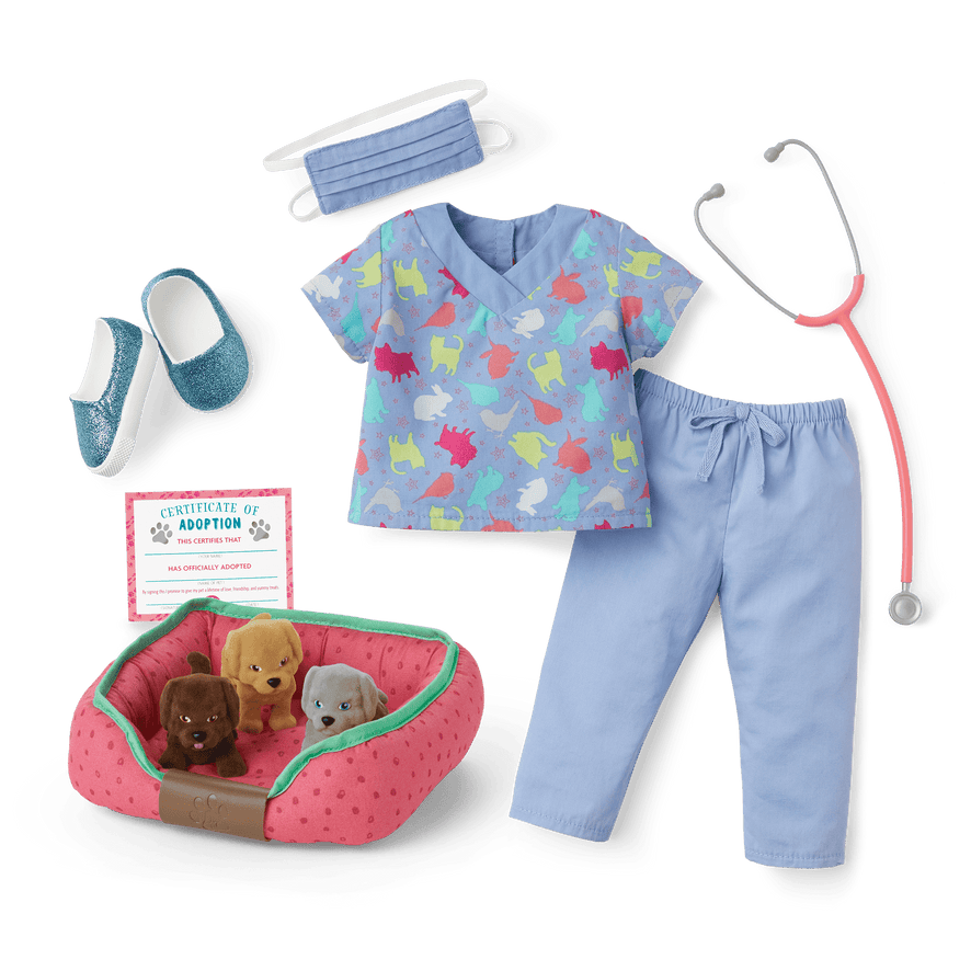 Checkup Outfit & Puppies Set