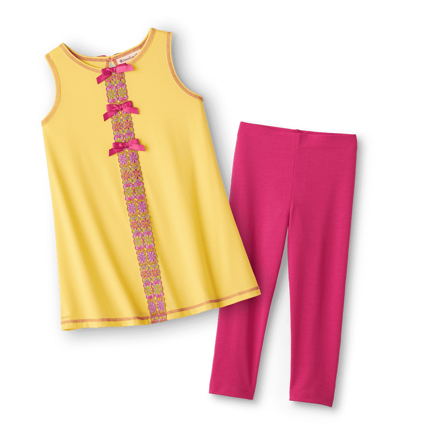 Flower Power Pajamas for Girls