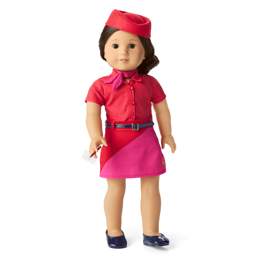 American Girl® Air Lines Flight Attendant Uniform for 18-inch Dolls