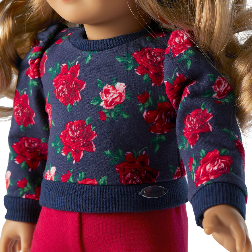 American Girl® x Janie and Jack Party Top & Leggings Bundle for 18-inch Dolls