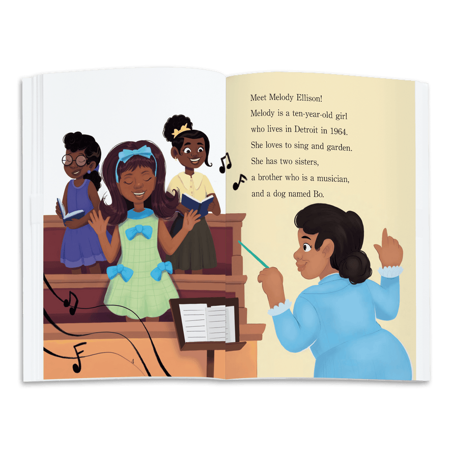 Step Into Reading Step 3 Book: Melody Lifts Her Voice
